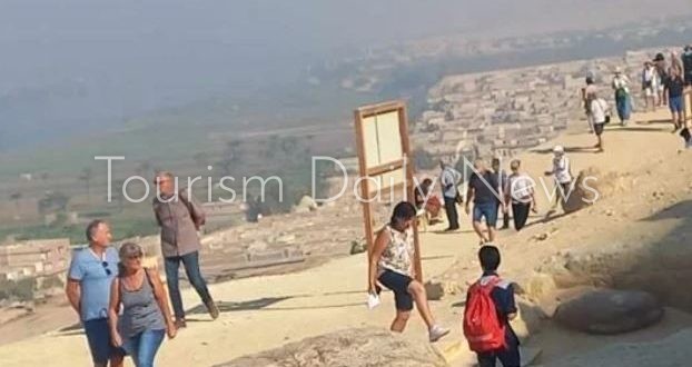 المناطق الأثرية بإلمنيا تستقبل وفداً سياحياً من ألمانيا واستراليا وإسبانيا