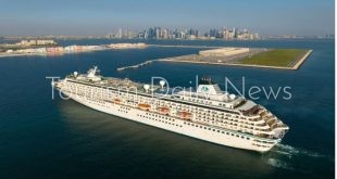 كريستال سيمفوني تصل الدوحة ..افتتاح موسم قطر لسياحة الرحلات البحرية