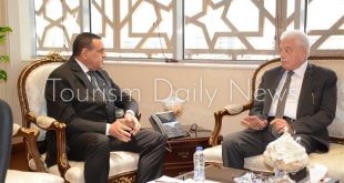 اللواء هشام آمنة وزير التنمية المحلية، اللواء خالد فودة محافظ جنوب سيناء