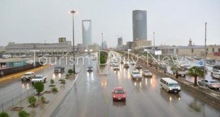  استمرار هطول أمطار رعدية وسيول على جازان وعسير والباحة ومكة والمدينة