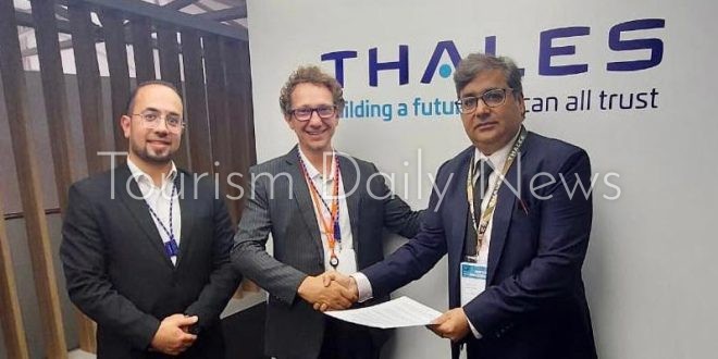 إي بي آي توقع خطاب نوايا مع تاليس في مجال الدفاع والهوية الرقمية والنقل