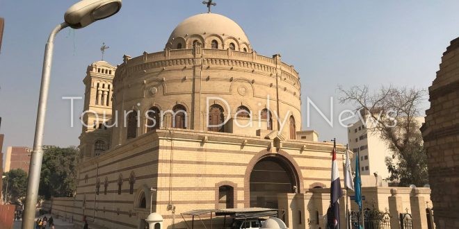 منطقة مجمع الأديان بحي مصر القديمة تجذب المزيد من حركة السياحة الوافدة