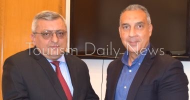 غرفة القاهرة التجارية تستقبل سفير أرمينيا لبحث سبل زيادة الحركة السياحة