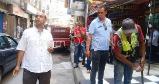 حى المنتزه يشن حملة وإغلاق 6 منشآت والتحفظ على 120 حالة إشغالات متنوعة