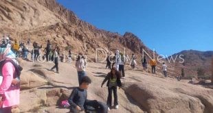 سانت كاترين تستقبل 13 رحلة سياحية .. والأجواء الشتوية تجذب تجذب المغامرون