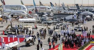 ختم خاص على جوازات السفر خلال انعقاد معرض دبي للطيران 2023