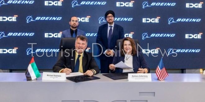 إي بي آي الإماراتية توقع اتفاقية مع بوينج على هامش معرض دبي للطيران