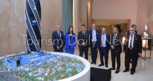 غادة شلبي تحضر إعلان سلسلة فنادق عالمية بإنشاء برج فندقي بالعاصمة الإدارية