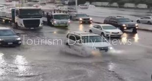 أمطار رعدية غزيرة وسيول على مكة المكرمة وجازان وعسير والباحة