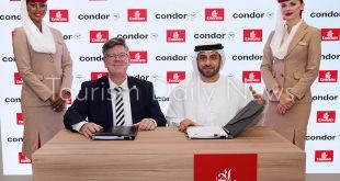 طيران الإمارات وكوندور توقعان اتفاقية تسمح السفر لـ 70 وجهة بتذكرة واحدة