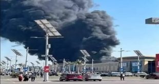 حريق محدود بإحدى شركات الشحن بالقرب من مطار القاهرة