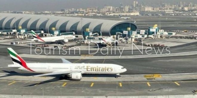 تدفق قياسي من المسافرين على مطار دبي