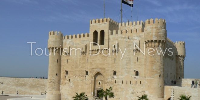 بدء تنفيذ أعمال مشروع الصوت والضوء بقلعة قايتباي بالإسكندرية