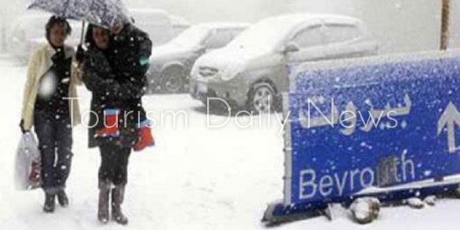 أمطار​ غزيرة و​ثلوج على لبنان والأرصاد تحذر من سرعة الرياح