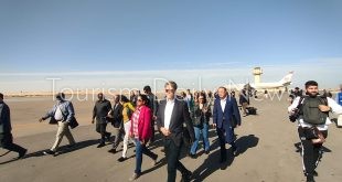 مطار العريش يستقبل وفد مجلس الامن الدولي