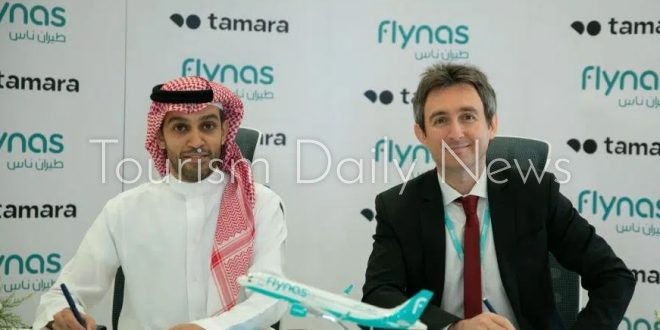شراكة بين طيران ناس ومنصة تمارا لسداد تذاكر الطيران