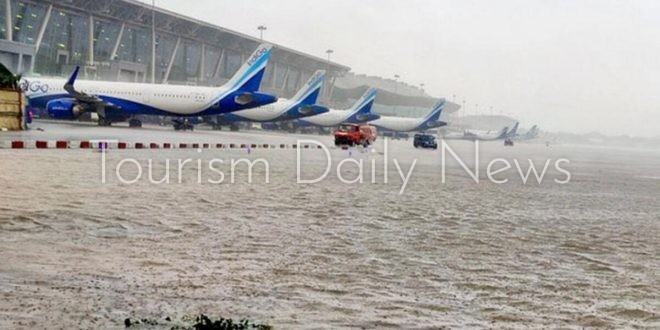 الإمارات تلغي الرحلات الجوية إلى الهند بسبب الأمطار