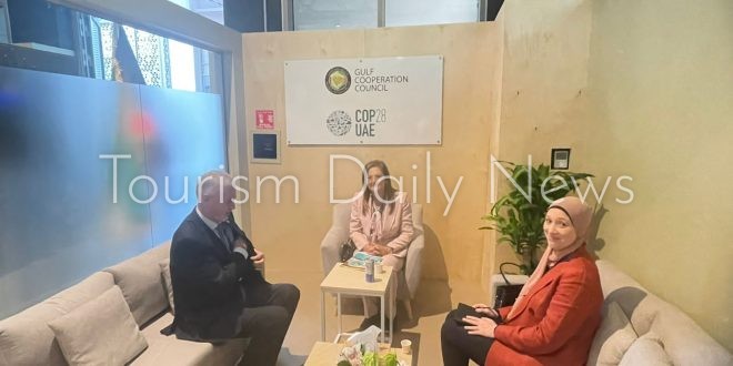 هامش مؤتمر المناخ .. السعيد تبحث التعاون مع المعهد العالمي للنمو الأخضر