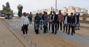 الممشى السياحي الجديد علي النيل بمدينة المنصورة