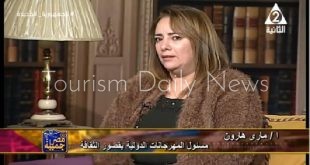 ماري هارون مسئولة المهرجانات الدولية بقصور الثقافة