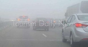 شبورة مائية على الطرق الزراعية والسريعة والقريبة من مسطحات المياه