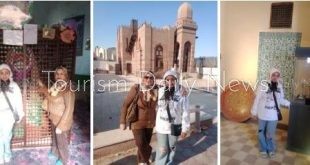تورزم ديلي نيوز ترافق أسرة قاهرية لزيارة اثار نجع حمادي الدينية والتاريخية