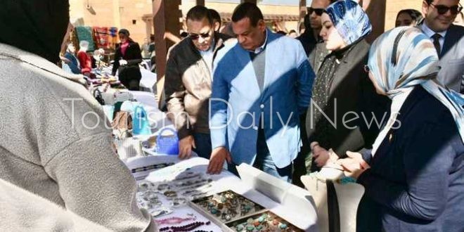 سياحة الشرقية تنظم معرض أيادي مصر للحرف اليدوية والتراثية بآثار تل بسطة