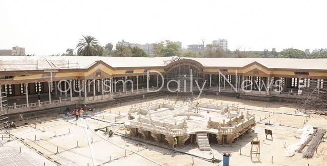 السياحة تنتهي من عمليات ترميم قصر محمد علي بشبرا ومسجد مدينة رشيد