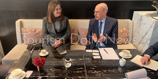 وزيرة التخطيط تبحث التعاون مع رئيس مجموعة البنك الإسلامي للتنمية