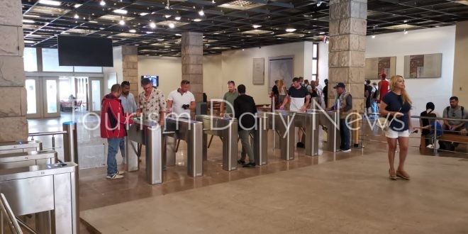 افتتاح صالة استقبال الزائرين بمعبد كوم أمبو بأسوان بعد تطويرها