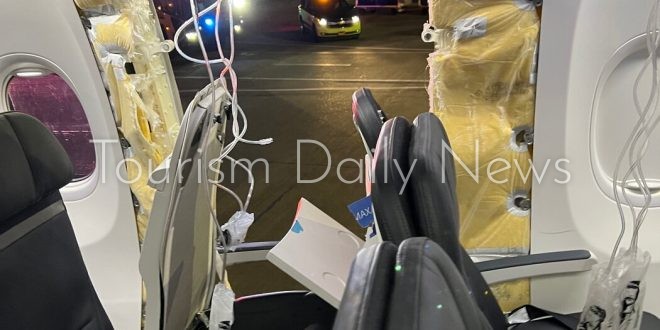 الطيران الفيدرالية تأمر بإيقاف شغيل طائرات بوينج 737 ماكس 9 لإتمام فحصها