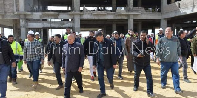 الموقف التنفيذي لمشروع القطار السريع العين السخنة – العلمين - مرسى مطروح