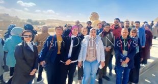 زيارة ممثلي النرويج ضيف شرف معرض القاهرة للكتاب لمنطقة أهرامات الجيزة