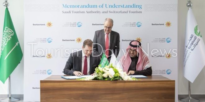الهيئة السعودية للسياحة توقع مذكرة تفاهم مع هيئة السياحة السويسرية