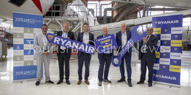 توسيع اتفاقية الصيانة بين جورامكو وRyanair وزيادة الأسطول إلى 800 طائرة