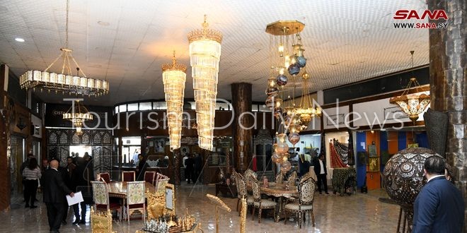سوق المهن التراثية في حاضنة دمر السورية منصة لدعم الحرفيين