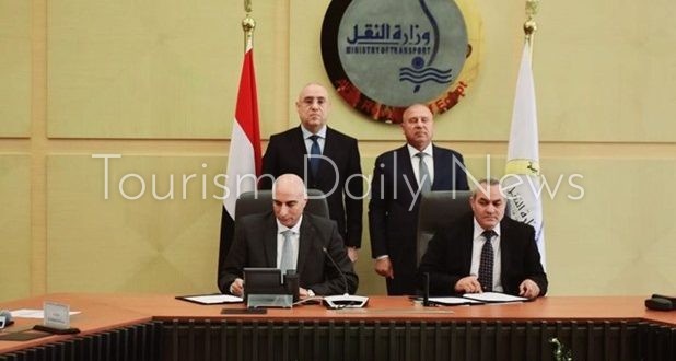 بروتوكول تعاون بين المجتمعات العمرانية وجهاز تنظيم النقل البري الداخلي