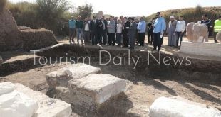 البعثة اليابانية تنقب بأهناسيا ودعم كامل من محافظة بني سويف بأعمال الترميم