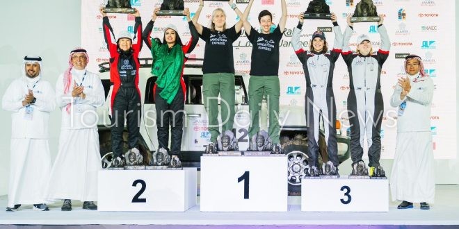 رالي جميل يعلن النتائج النهاية للنسخة الثالثة بمدينة الملك عبدالله