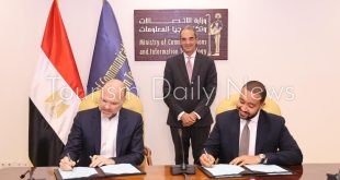 اتفاقية تجارية بين المصرية للاتصالات وإكسا إنفراستركتشر لدعم حركة البيانات