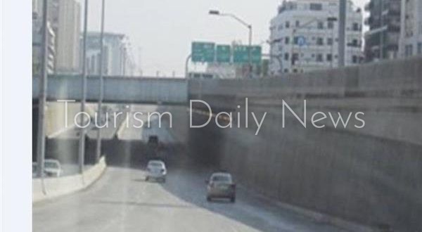 نفق الملك الصالح بالاتجاه القادم من صلاح سالم ومحور الكورنيش