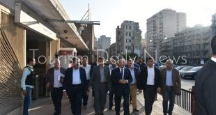 وزير النقل يتفقد مشروع المرحلة الأولى من مترو الإسكندرية