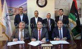 مطارات ليبيا توقع مذكرتي تفاهم مع تيرمنال يابي التركية واي آر جي بريطانيا
