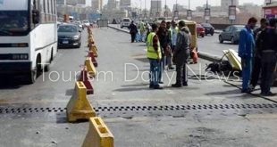 غلق كلى لشارع يوسف عباس للقادم من طريق النصر تجاه العروبة