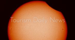 تصوير الشمس باستخدام مرصد الختم الفلكي في أبوظبي