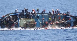 غرق مركب غير شرعية أمام السواحل اليونانية