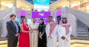جناح السعودية يحقق جائزة أفضل منصة أعمال في معرض سوق السفر العربي بدبي