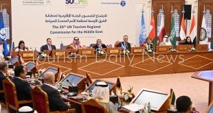 مصر تشارك في اجتماع لجنة الشرق الأوسط بمنظمة الأمم المتحدة للسياحة بعمان