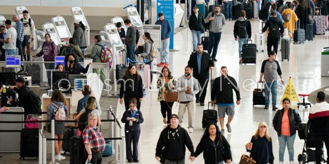 2.95 مليون مسافر من مطارات الولايات المتحدة فى يوم واحد
