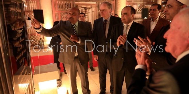 افتتاح مسجد الطنبغا الماريداني بمنطقة الدرب الأحمر بعد الانتهاء من ترميمه